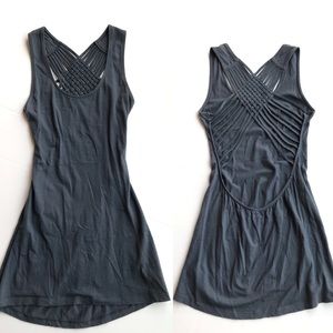 Free People Backless Woven Tank